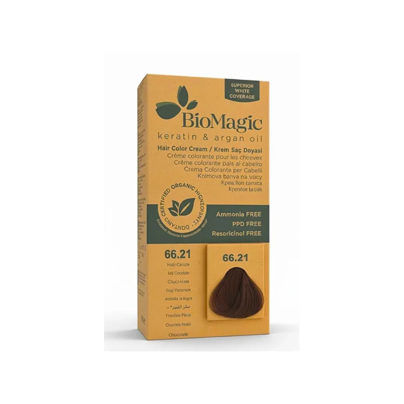 Biomagic Hair Color Cream Kit 66/21