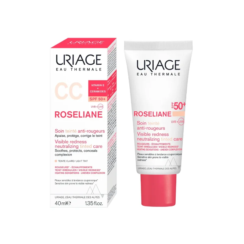 Uriage Roseliane CC Creme Teinte Claire spf50+ 40 ml