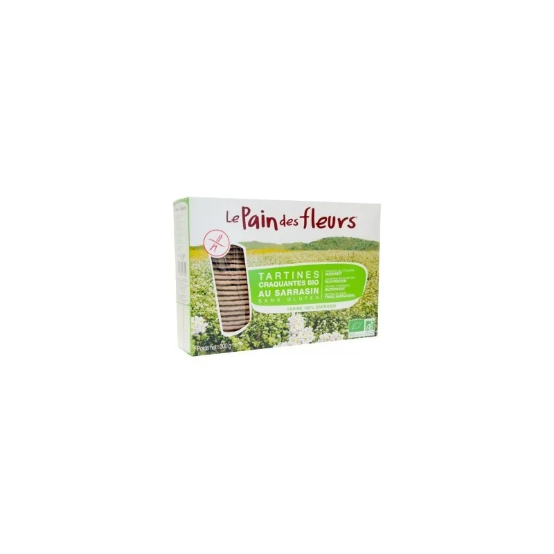 Le Pain des Fleurs Tartines Craquantes au Sarrasin 300G