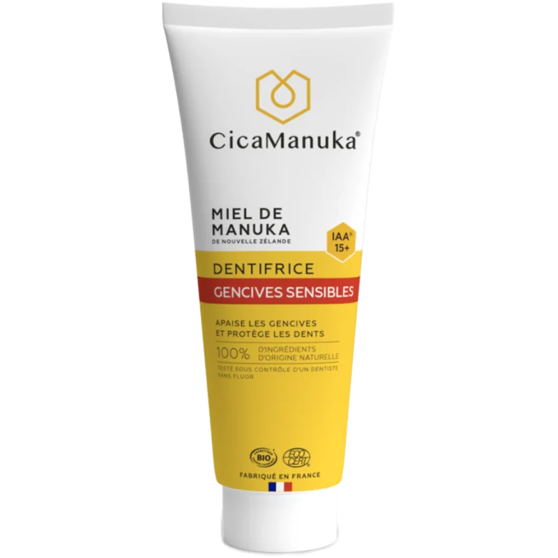 CICA MANUKA DENTIFRICE GENCIVES IAA15+ 75ML