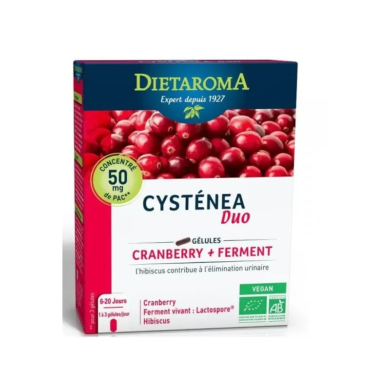 Dietaroma Cystenea Confort Urinaire 20gelules