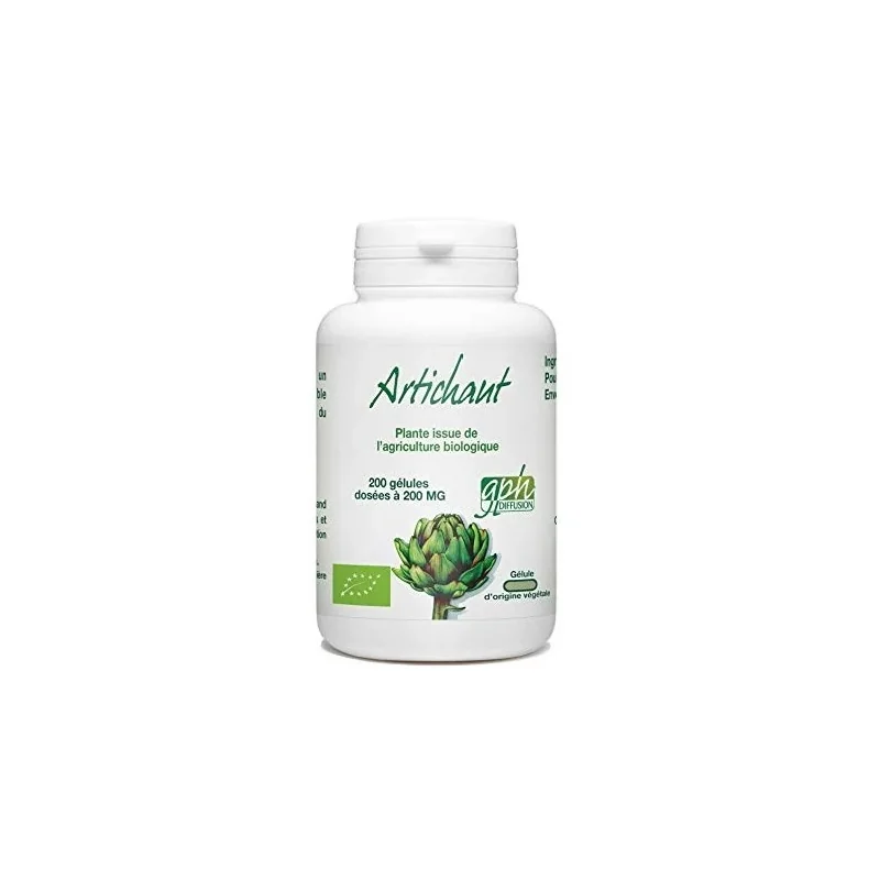 GPH DIFFUSION Artichaut Bio - 200 gélules végétale