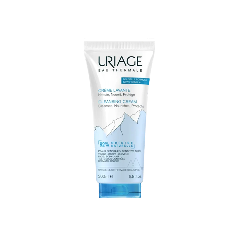 URIAGE CREME LAVANTE 200ml Surgras Moussant Sans Savon