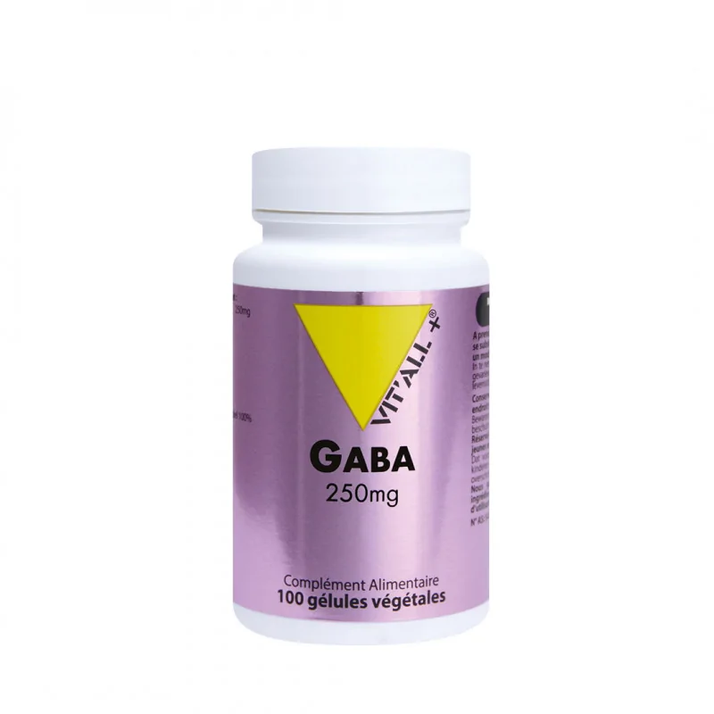 VIT’ALL+ Gaba 250Mg 100 Gélules