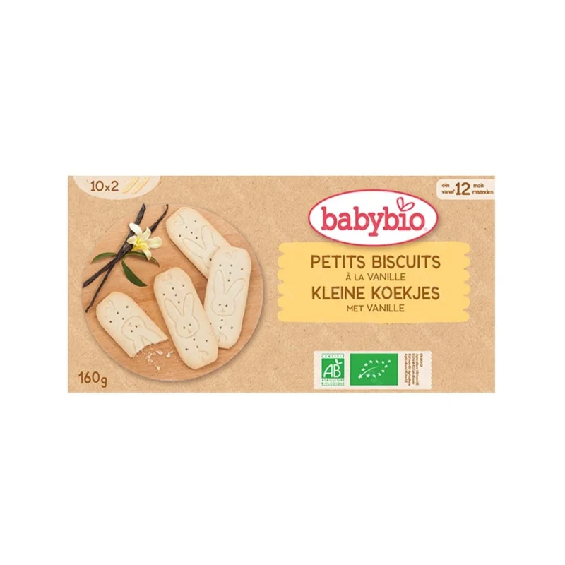 Babybio Petits Biscuits à la Vanille 160G