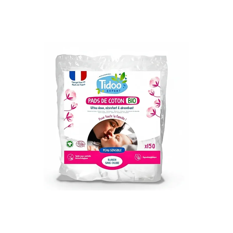Tidoo Family Pads De Coton 150 Unites