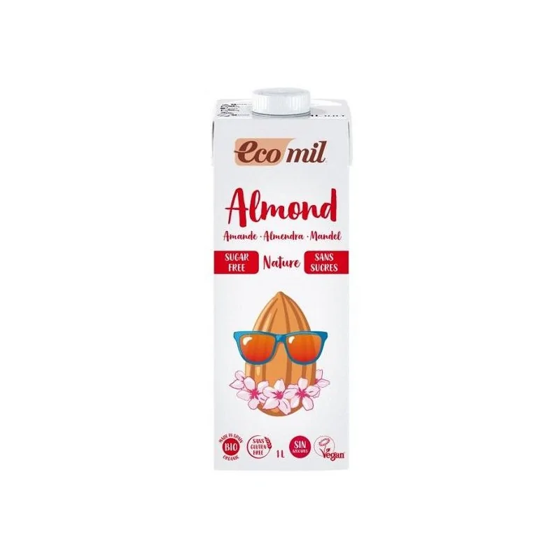 Ecomil BOISSON D'AMANDE SANS SUCRE 1 L
