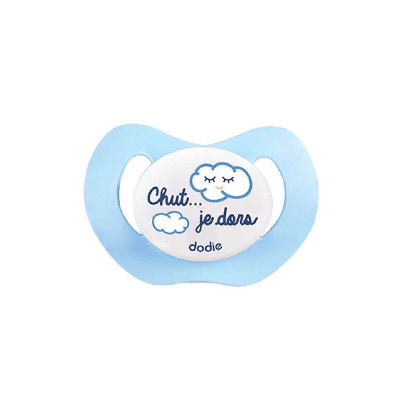 DODIE Sucette Physiologique 0-‐6 Silicone 39 NUIT NUAGE