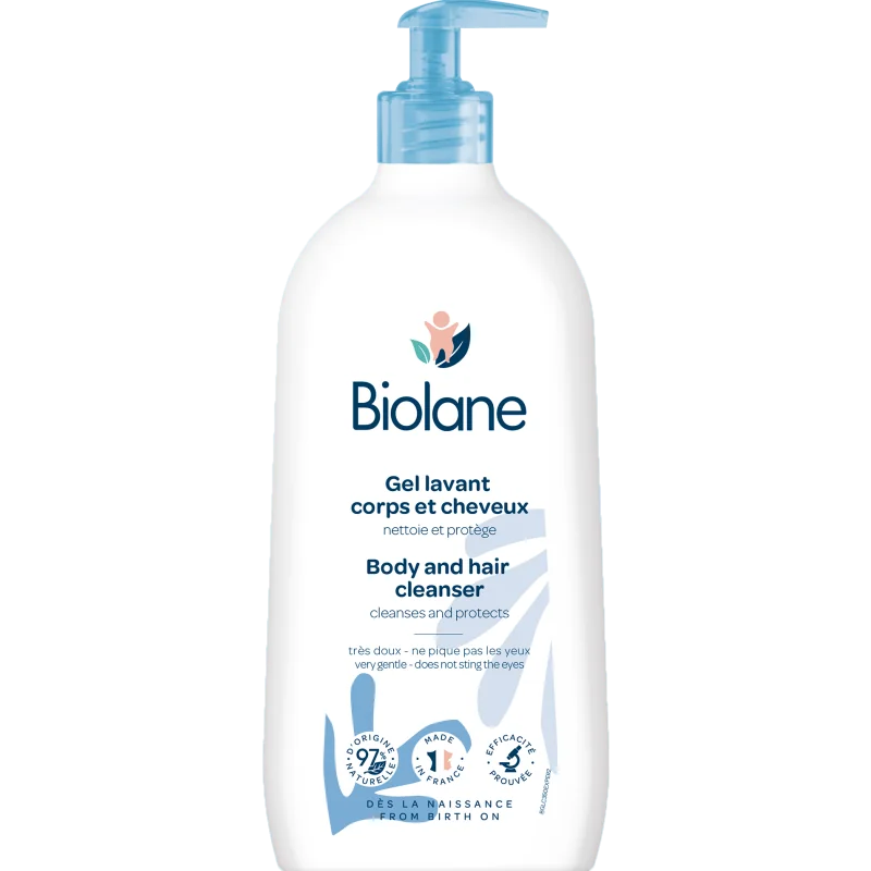 Biolane Gel lavant corps et cheveux 750ml