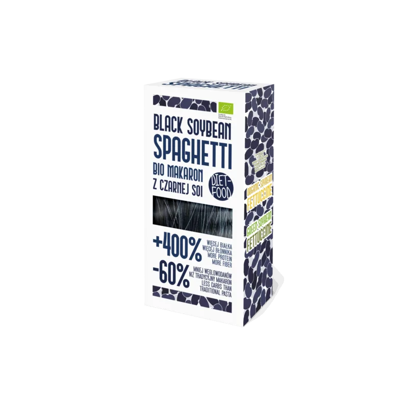 DIET FOOD SPAGHETTI DE SOJA NOIR 200G