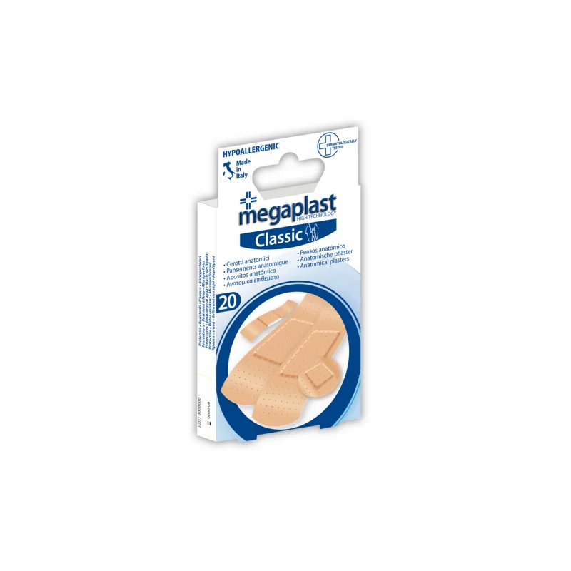 MEGAPLAST CLASSIQUES PANSEMENTS BOÎTE 20 - 180027