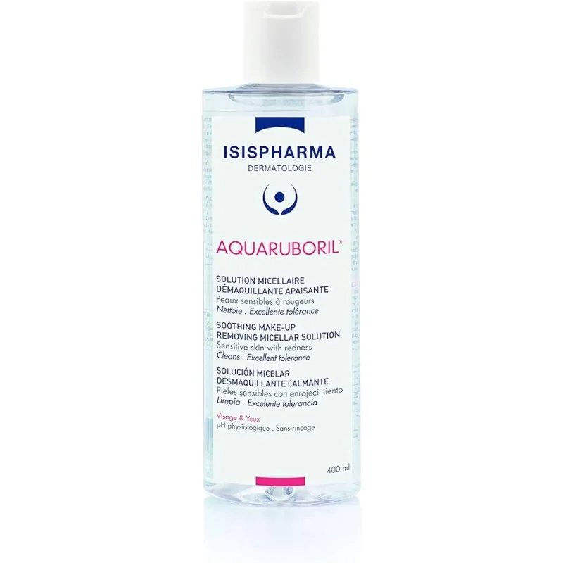 ISISPHARMA AQUARUBORIL SOLUTION MICELLAIRE DEMAQUILLANTE 400ML