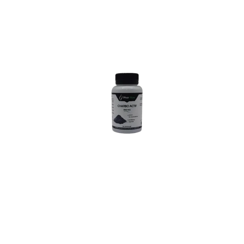 Phormax Charbon Actif 30 Gelules