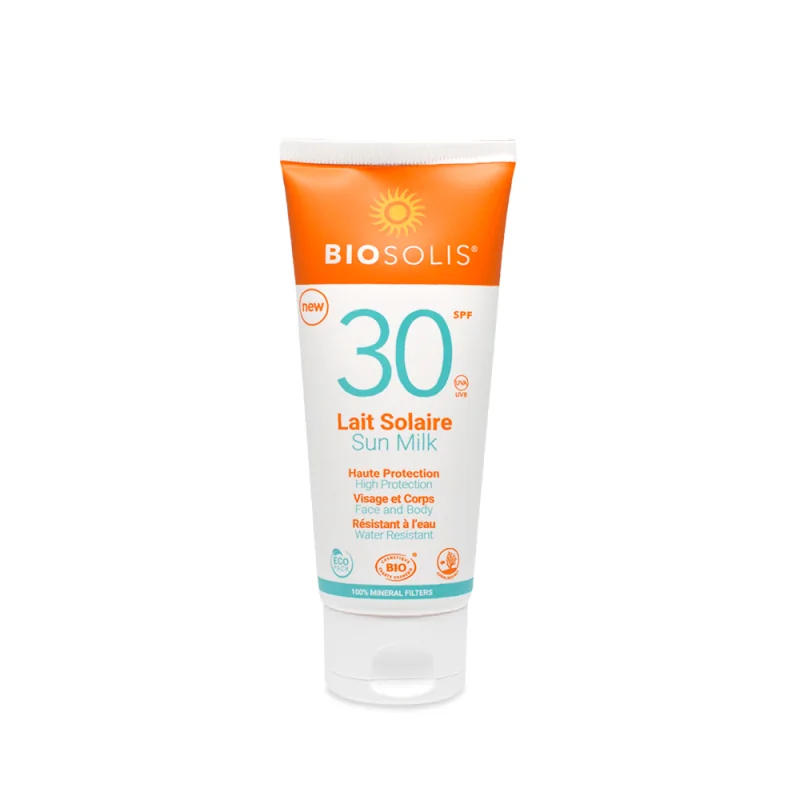 Biosolis Lait Solaire Corps & Visage SPF 30 100Ml