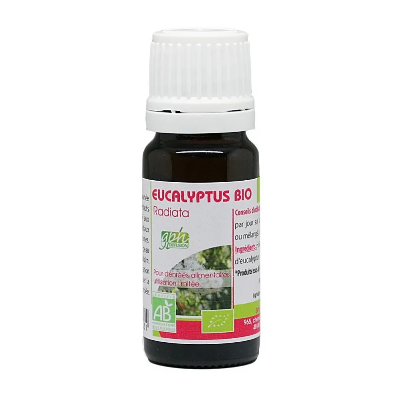 GPH Diffusion Huile Essentielle Eucalyptus Radiata BIO 10 ml