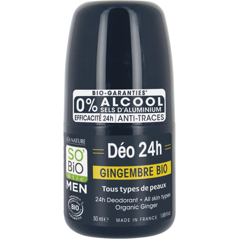 SO BIO DEODORANT MEN GINGEMBRE 50ML