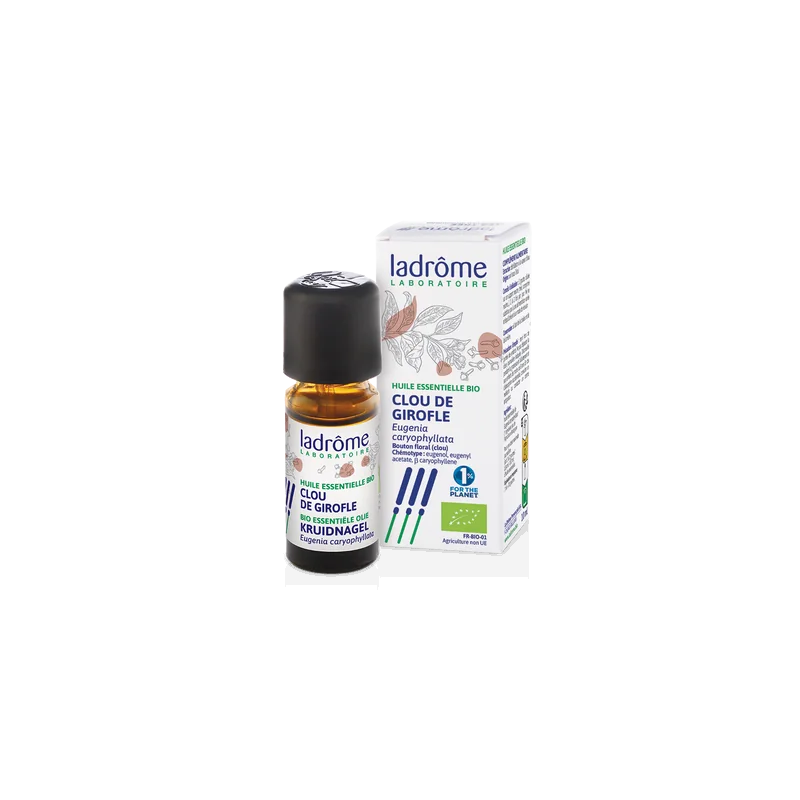 LADROME HUILE ESSENTIELLE DE CLOU DE GIROFLE 10ML