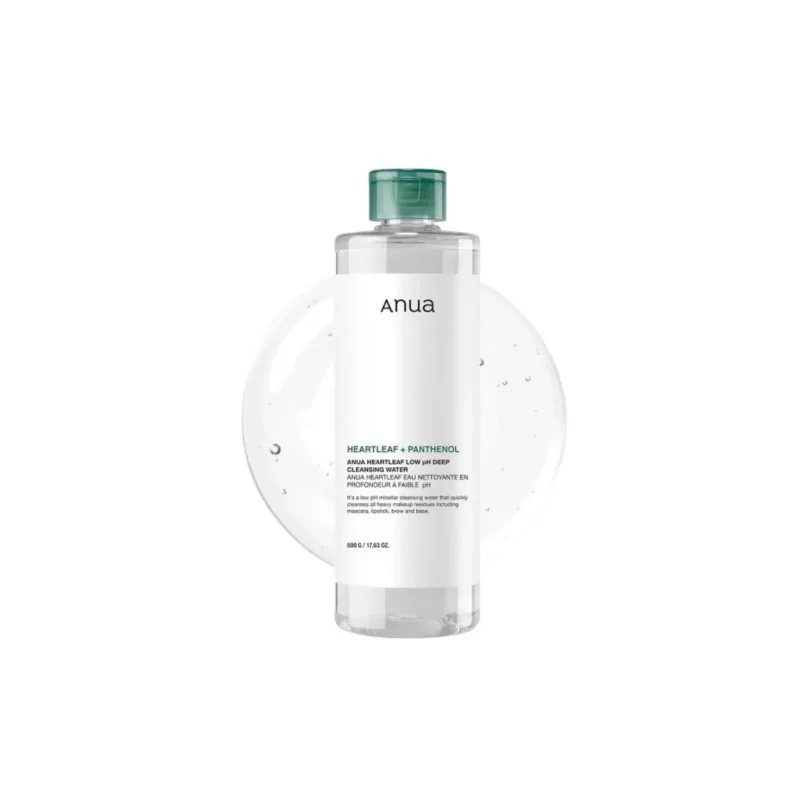 ANUA HEARTLEAF 87 LOW PH DEEP CLEANSING WATER 500ML