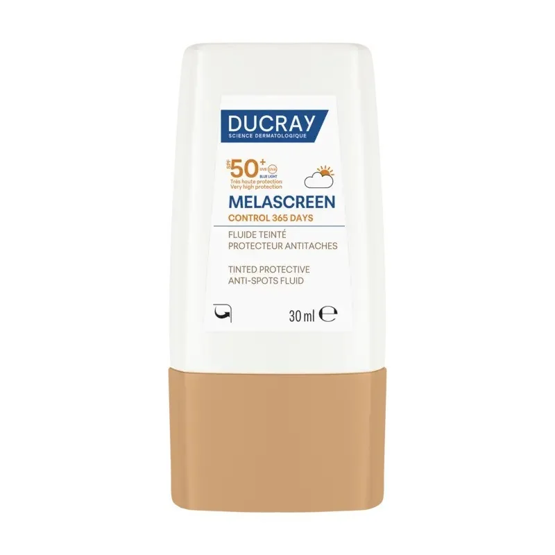 DUCRAY MELASCREEN SPF 50+ FLUIDE TEINTE PROTECTEUR ANTI TACHES ACIDE AZELAIC 30 ML