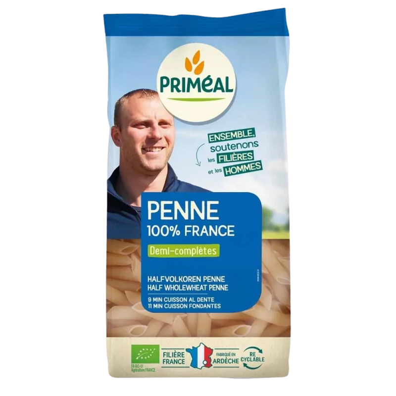 Primeal PENNE DEMI-COMPLETES 500G