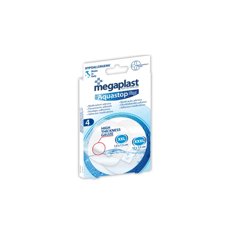MEGAPLAST AQUASTOP PANSEMENT BOITE DE 4 - 112653