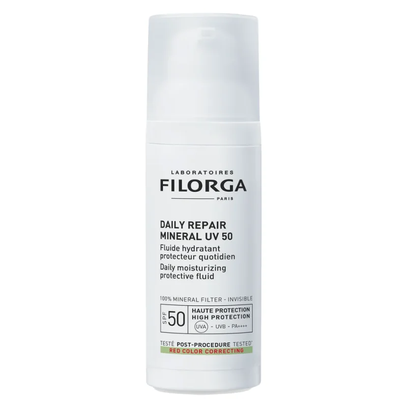FILORGA DAILY REPAIR MINERAL UV 50 RED COLOR CORRECTING SPF 50 50 ML