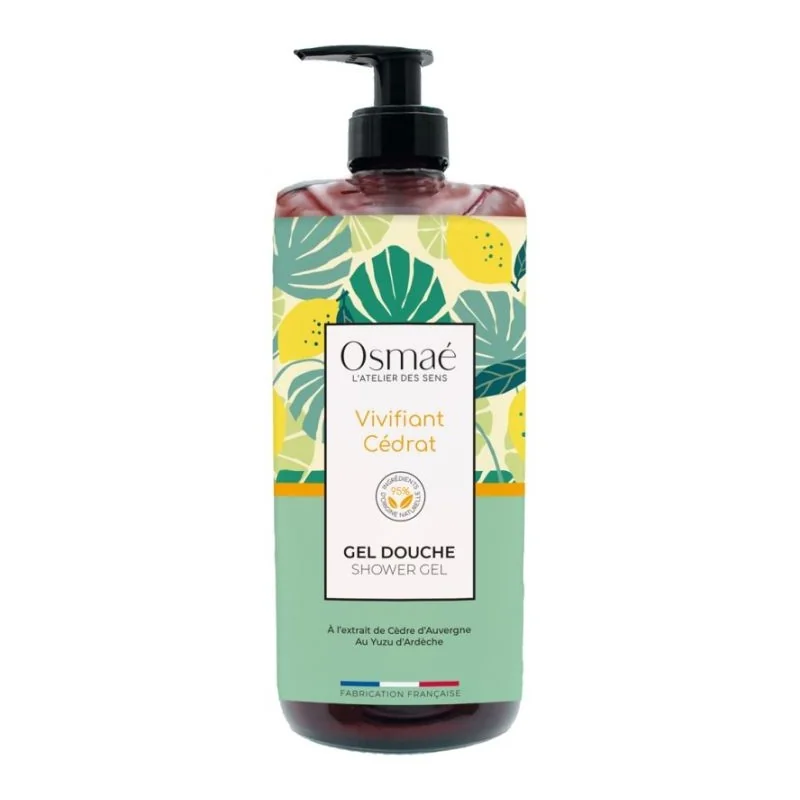 OSMAE Gel douche Vivifiant Cédrat 1L
