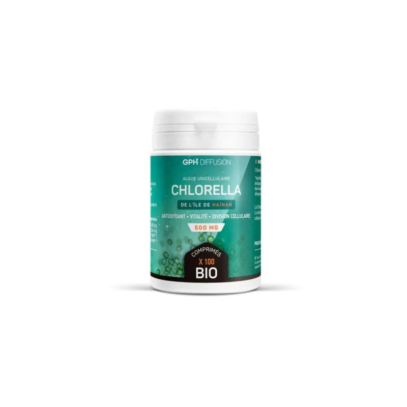 GPH DIFFUSION CHLORELLA BIO 100 comprimes
