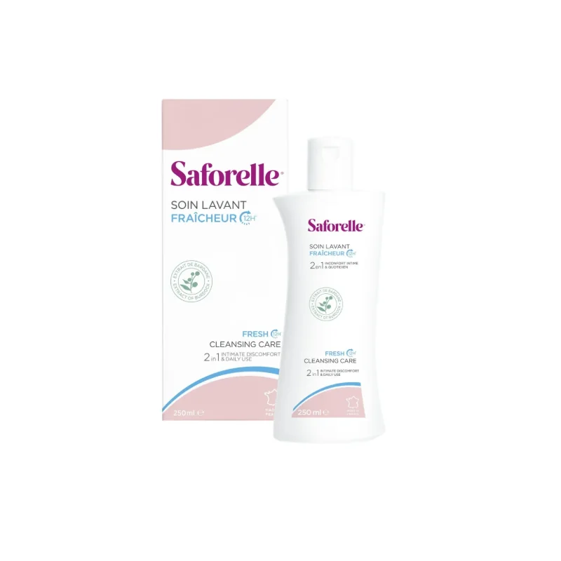 Saforelle Soin Lavant Fraicheur 2en1 250ml