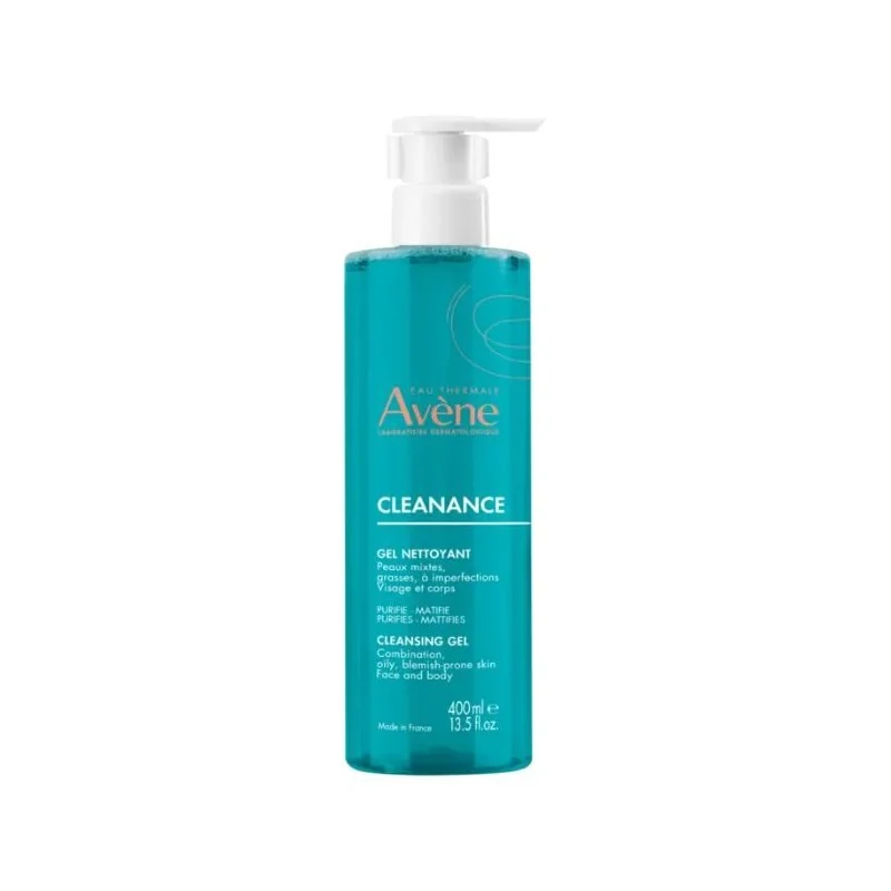 AVÈNE EAU THERMALE Cleanance Gel Nettoyant 400ml