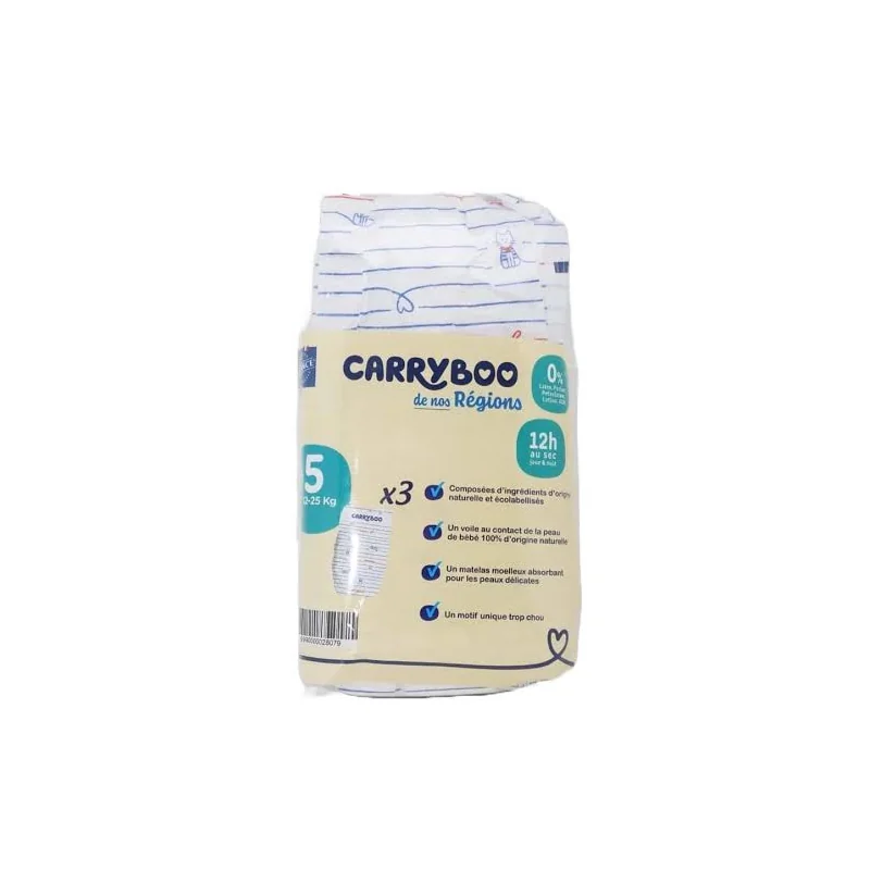Carryboo COUCHES T5 12-25KG X3U