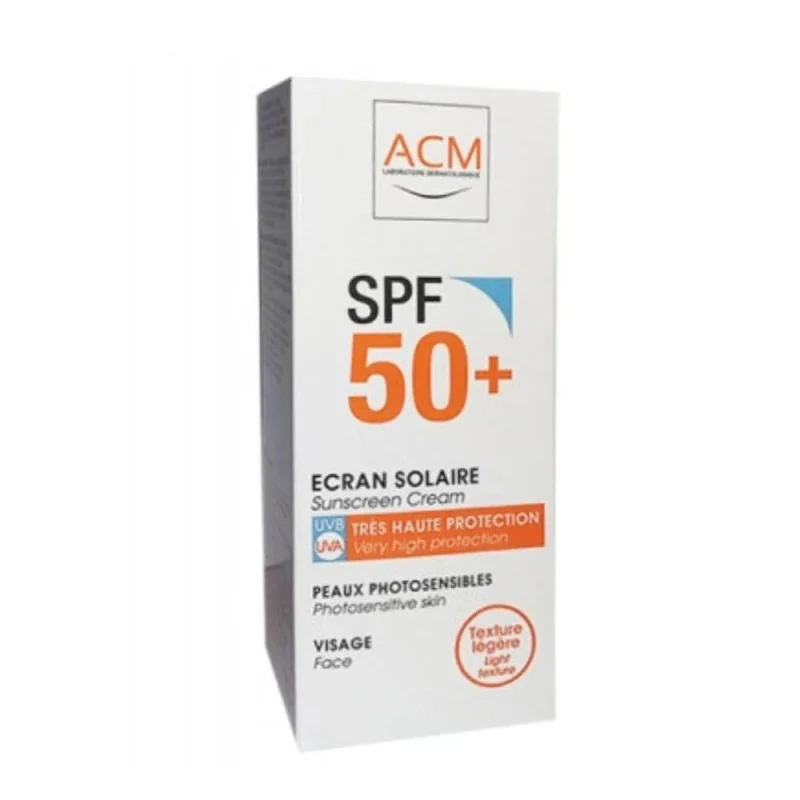 Acm Ecran Solaire Spf 50+ Visage - Tous types de peaux