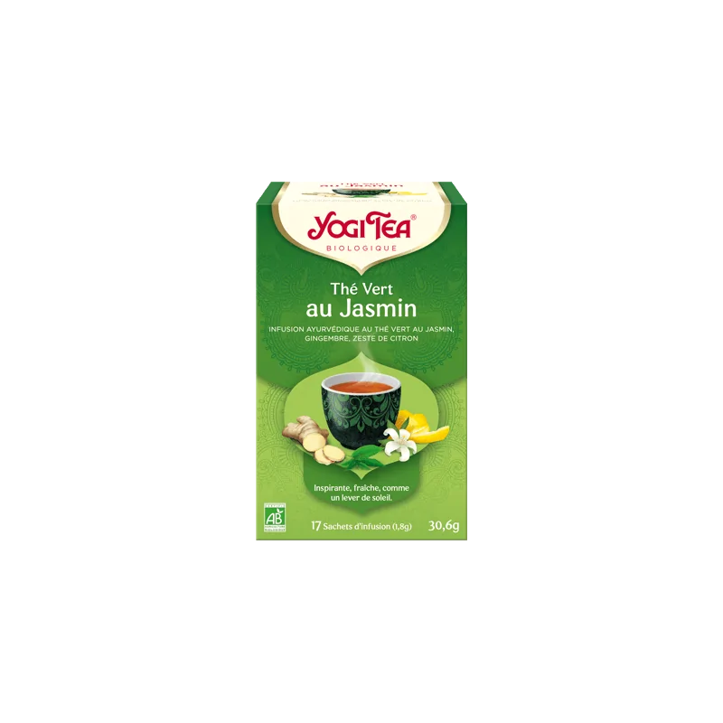 Yogi Tea THE VERT AU JASMIN 17X2G