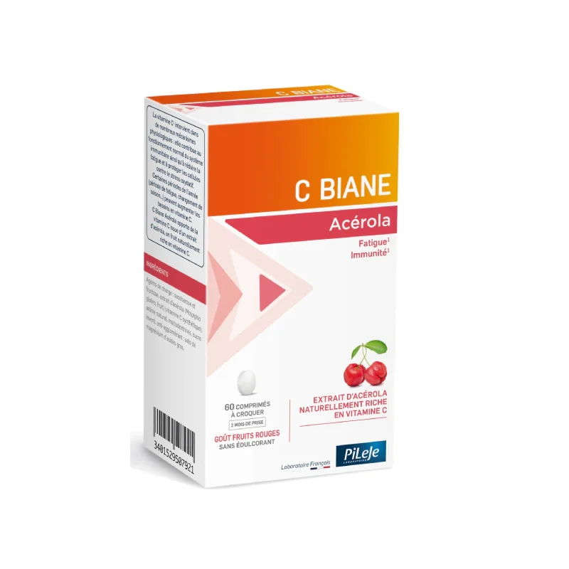 PILEJE C Biane Acérola - 60 comprimés