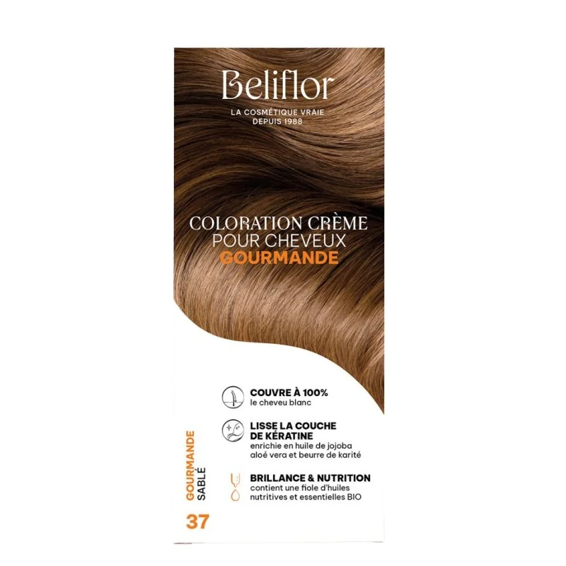 Beliflor UNIDOSE N° 37 COULEUR GOURMANDE SABLE 120ml