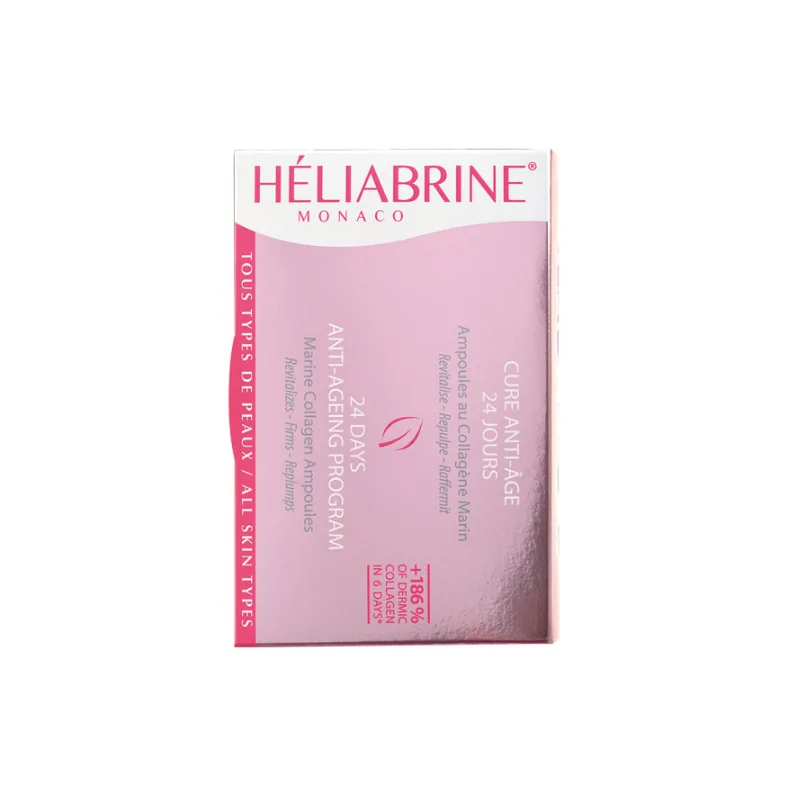 Heliabrine Ampoules Régénératrices au Collagène Marin