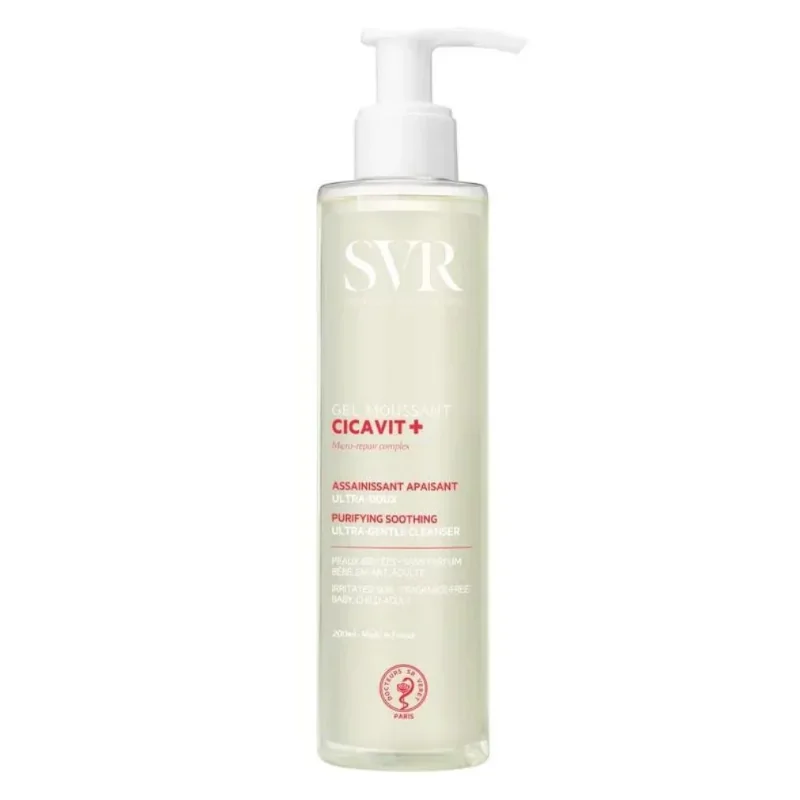 SVR Cicavit+ Gel Moussant Assainissant Apaisant – 200ml