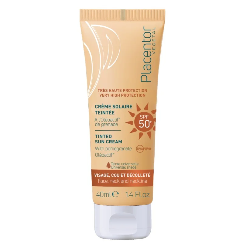 PLACENTOR VEGETAL CRÈME SOLAIRE TEINTÉE SPF 50+