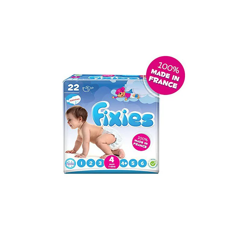 HARTMANN Fixies Dry Skin Changes bébé maxi 7 à 18kg 22U