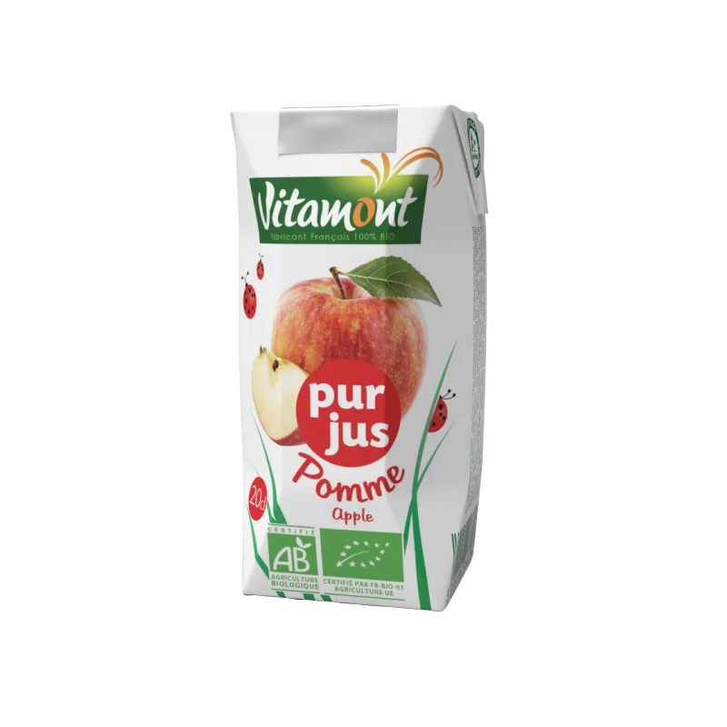 VITAMONT PUR JUS DE POMME 200ML