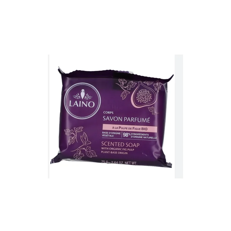 LAINO Savon parfumé à la pulpe de figue 75 g