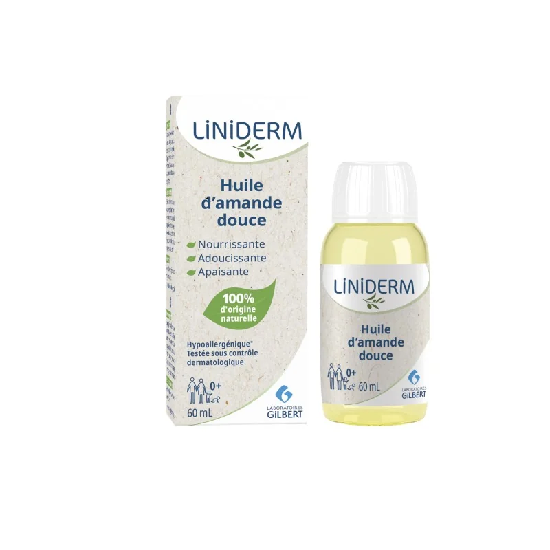 GILBERT HUILE D AMANDE DOUCE 60ML