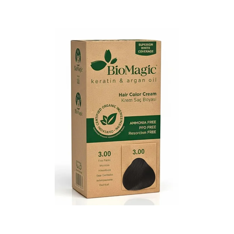 Biomagic Color Cream 3/00 Chatain Fonce