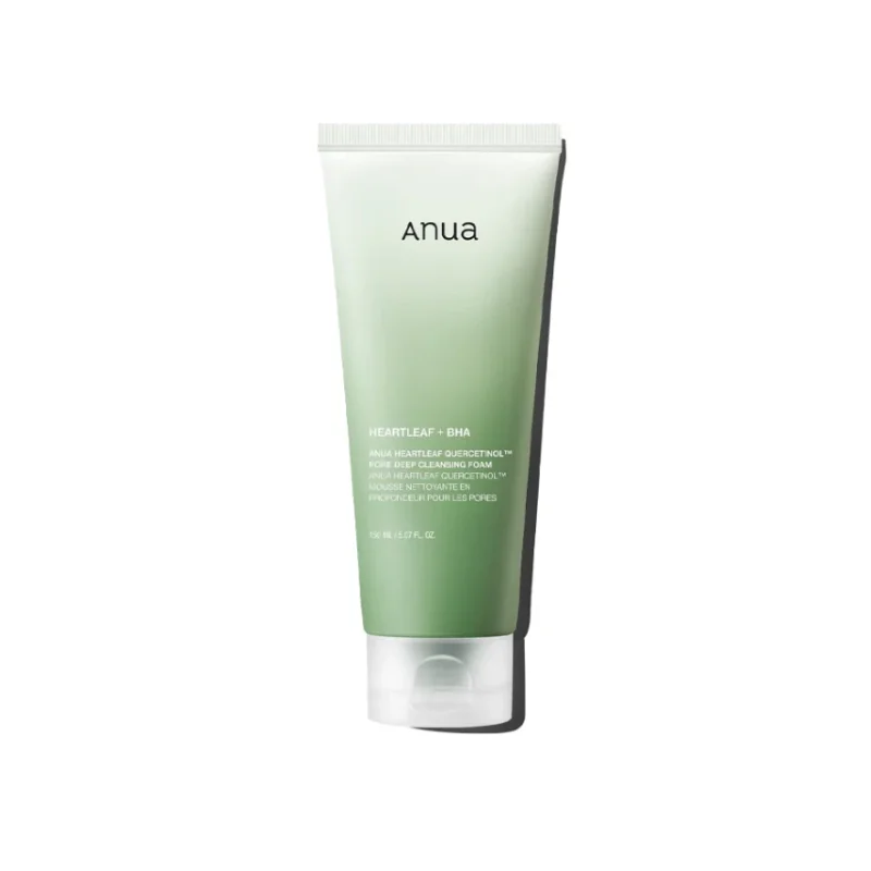 ANUA HEARTLEAF QUERCETINOL PORE DEEP CLEANSING FOAM 150 ML