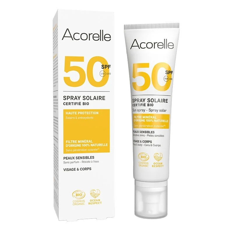 ACORELLE SPRAY SOLAIRE SPF50 100 ML