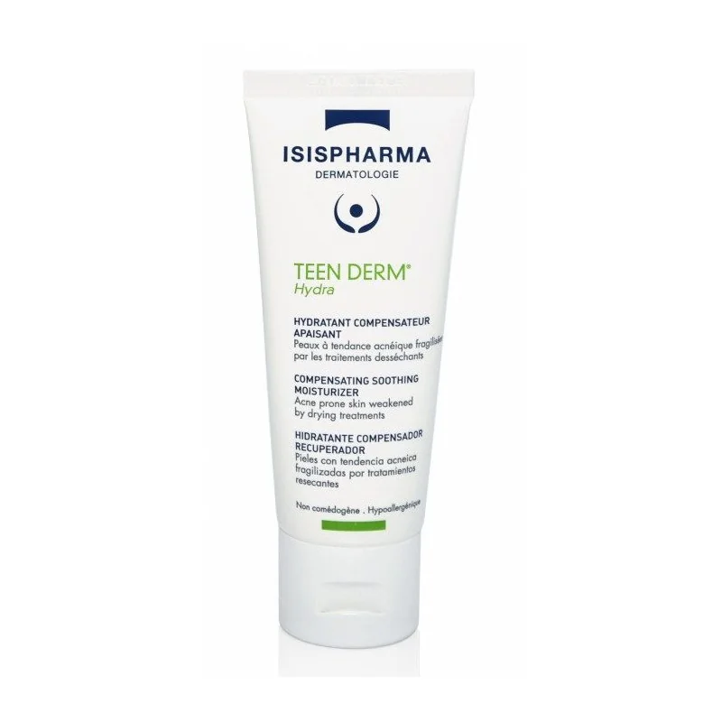 Isis pharma teen derm hydra hydratant compensateur apaisant 40 ml