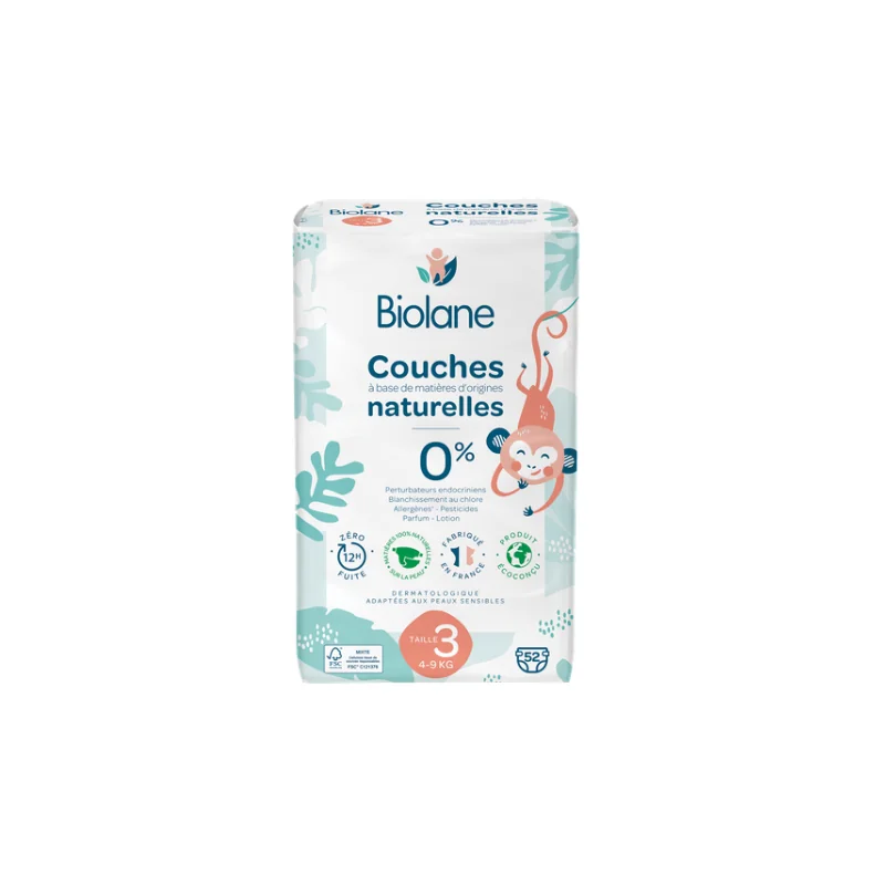 Biolane Couches écologiques - Taille 3