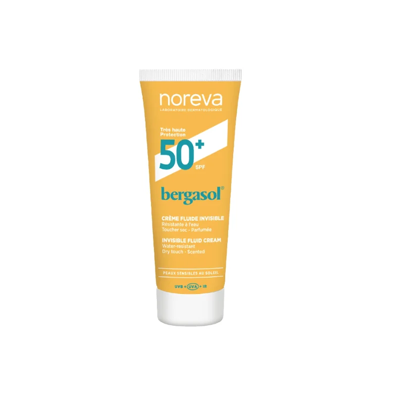 Noreva Bergasol Ecran Creme Fluide Invisible Spf50+ 50ml