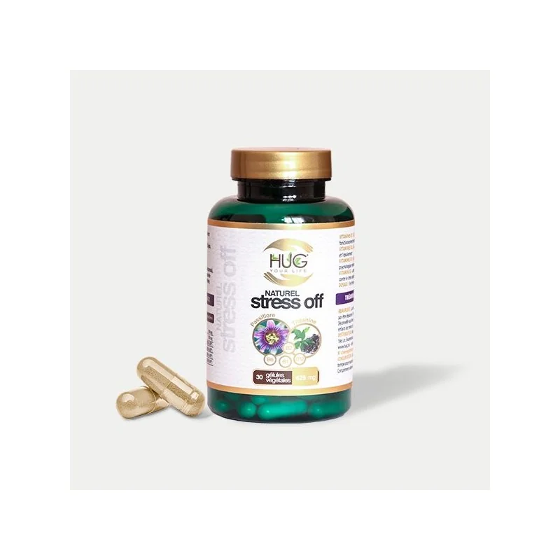 HUG NATURAL STRESS OFF 30 Gélules x 540mg