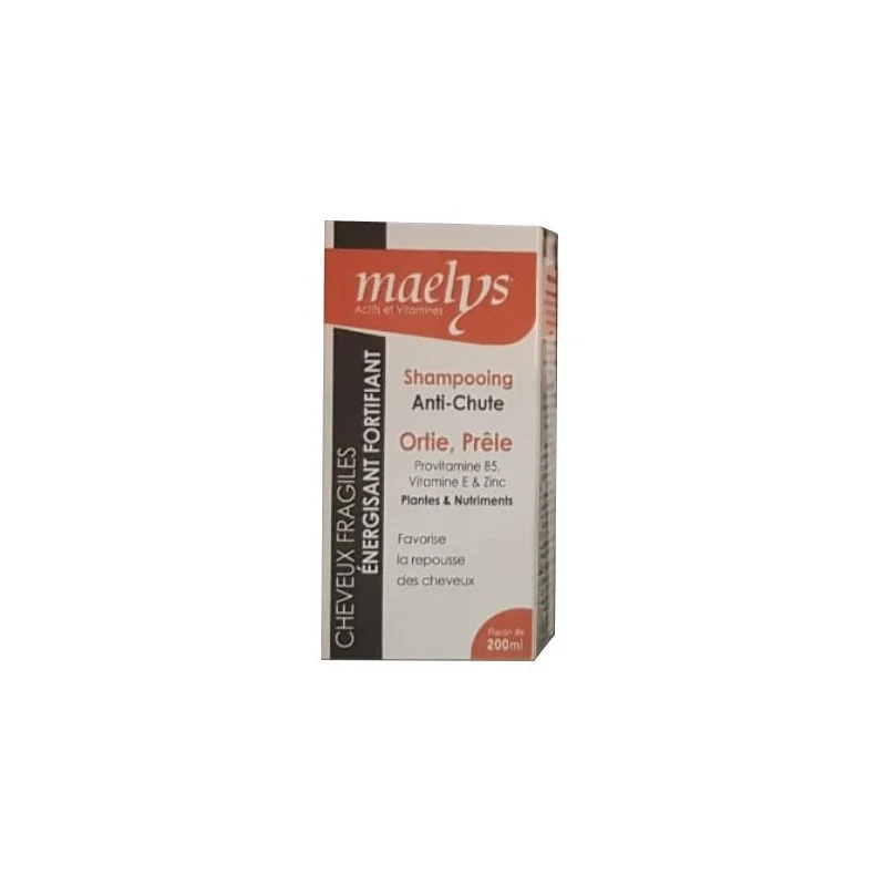 Maelys Shampooing Anti-Chute Cheveux Fragiles Énergisant Fortifiant 200ml
